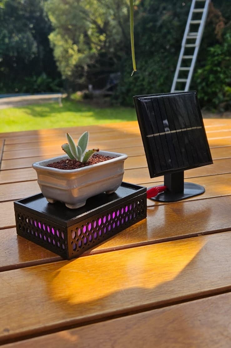 Solar-Powered Smart Planter